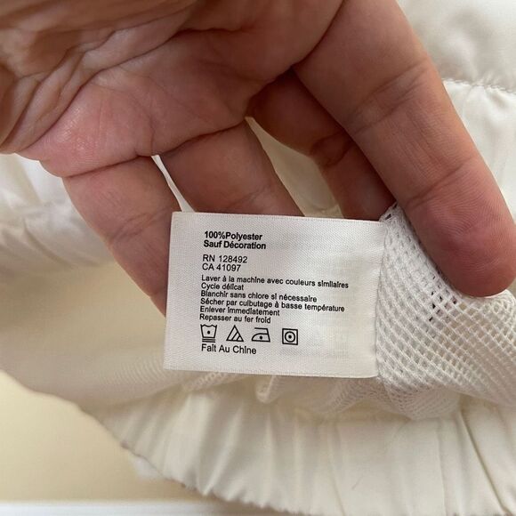 Greg Norman Jacket Mens Large White Windbreaker Mesh Lined Golf Golfing - Picture 8 of 9